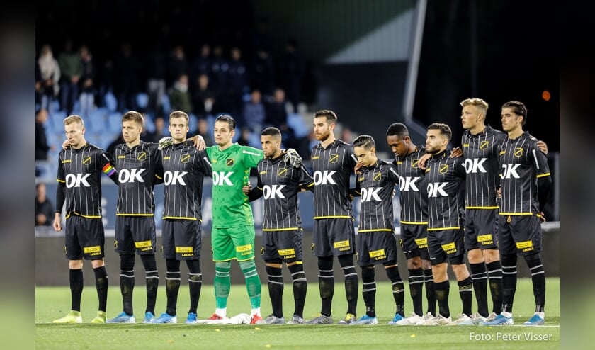 NAC tijdens een eerdere uitwedstrijd