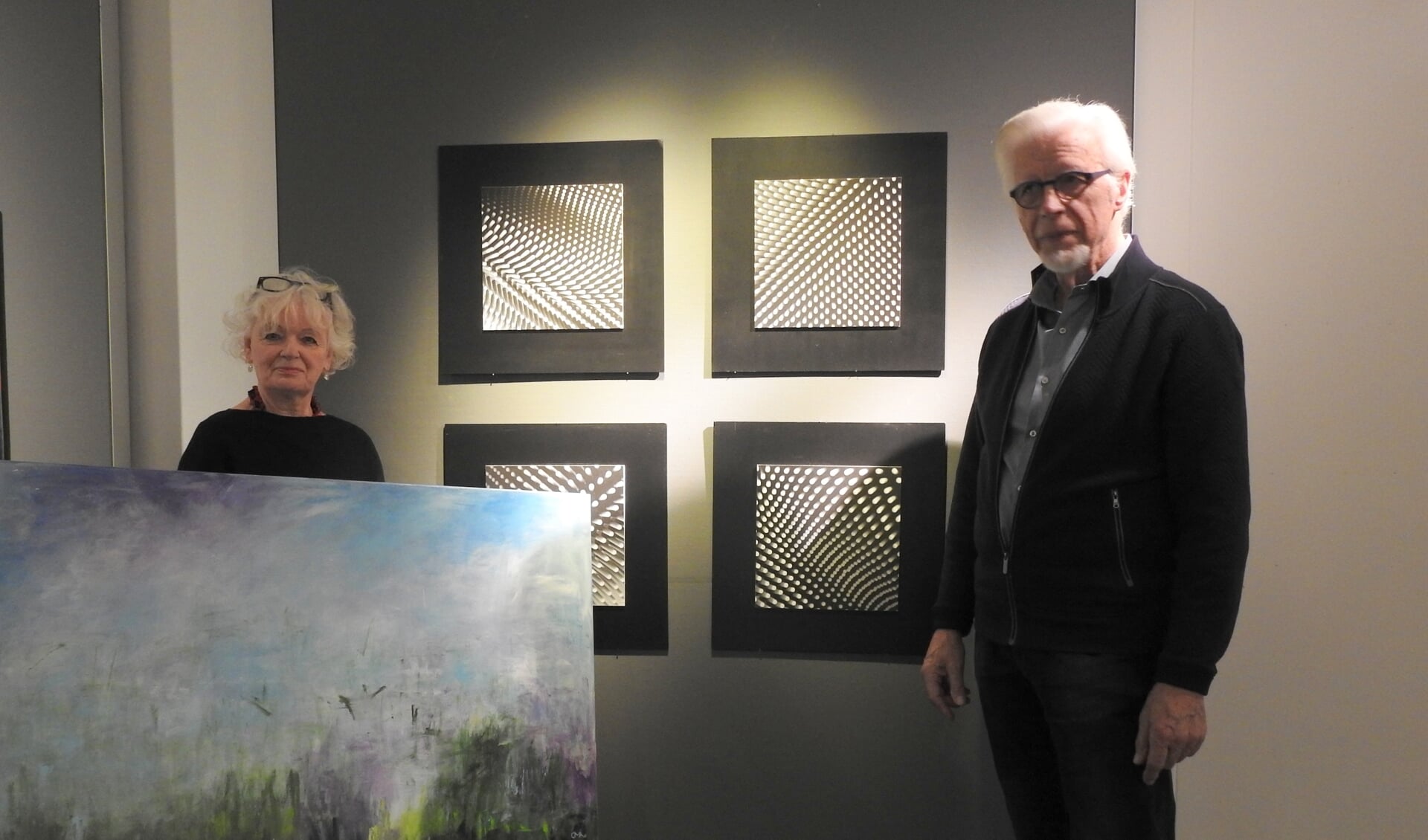 Carmen Milhous en Wim van den Berge exposeren samen.
