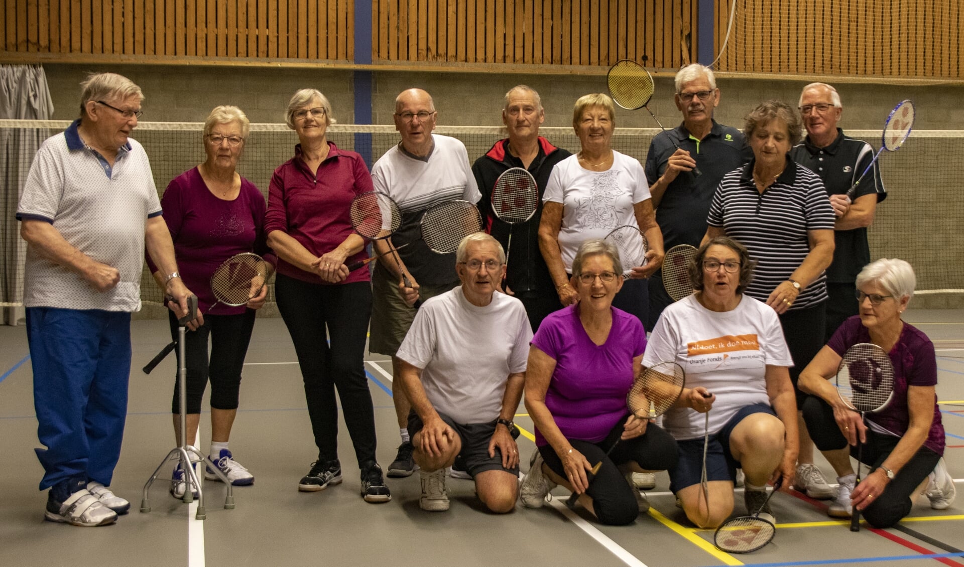 Het zijn sportievelingen van vijftig jaar en ouder uit de hele gemeente Zundert. 