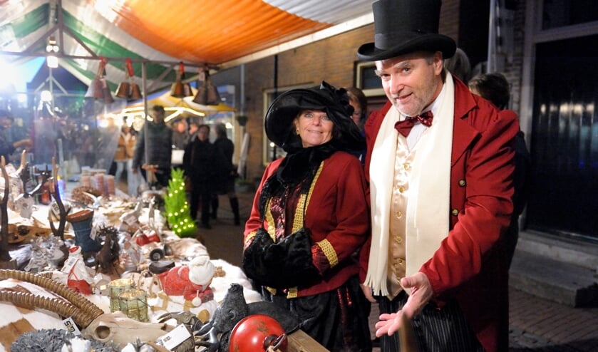 Arnemuiden hult zich in winterse sferen voor winterfair 