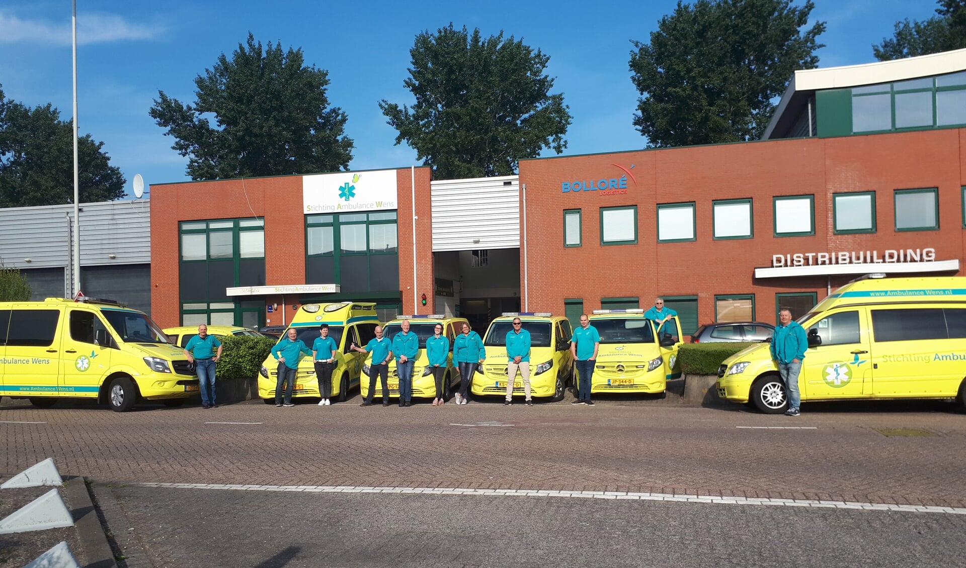 Stichting Ambulance Wens staat dagelijks paraat met meerdere ambulances. FOTO'S STICHTING AMBULANCE WENS