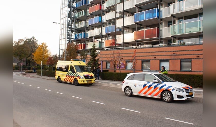 De politie en ambulance kwamen ter plekke.