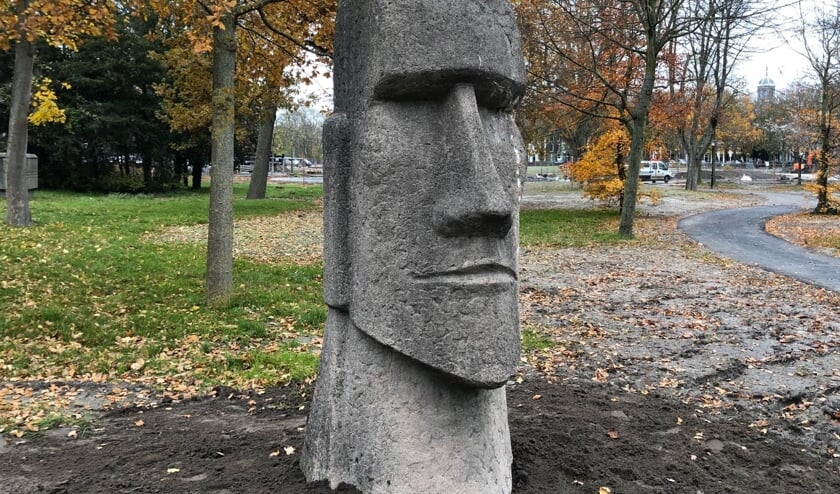 Roggeveenbeeld heeft nieuwe plek gevonden in Molenwaterpark
