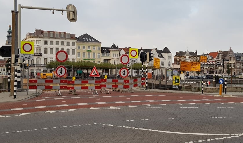 Pontonbrug in Middelburg twee dagen dicht voor werkzaamheden