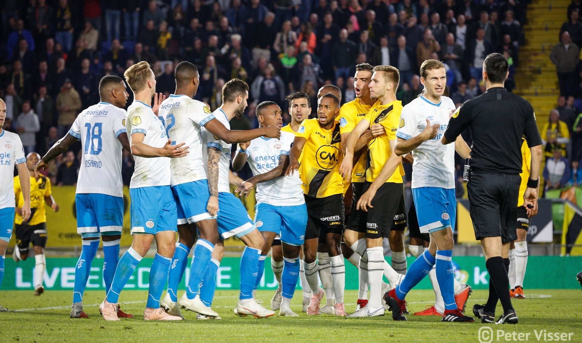 De laatste keer dat NAC en PSV elkaar troffen in Breda was voor de competitie in september 2018. PSV won toen met 0-2.