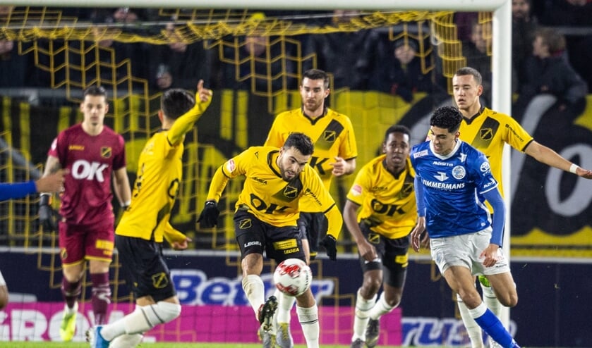 NAC wist één doelpunt te maken in de vijftiende minuut.