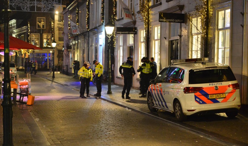 Het centrum werd tijdens de uitgaansnacht opgeschrikt door een schietpartij.