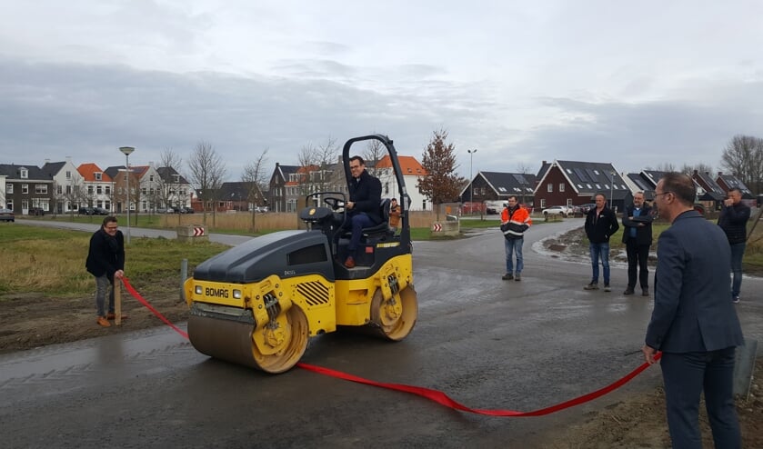 Bewoners Aria hebben een nieuwe toegangsweg 