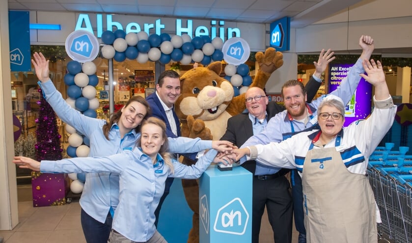 Feestelijke heropening van Albert Heijn Oudenbosch.