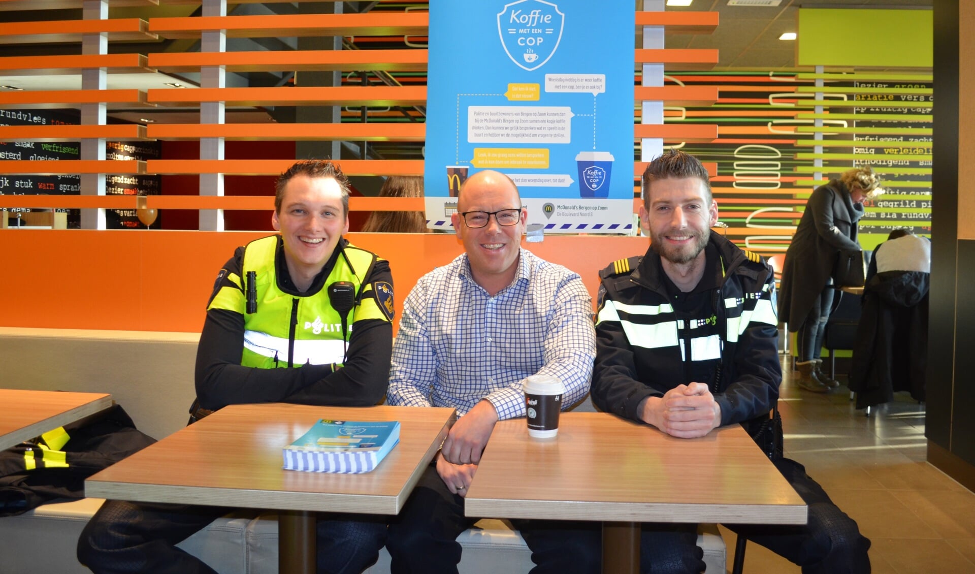 Coffee with a Cop is in Bergen op Zoom wel van start gegaan