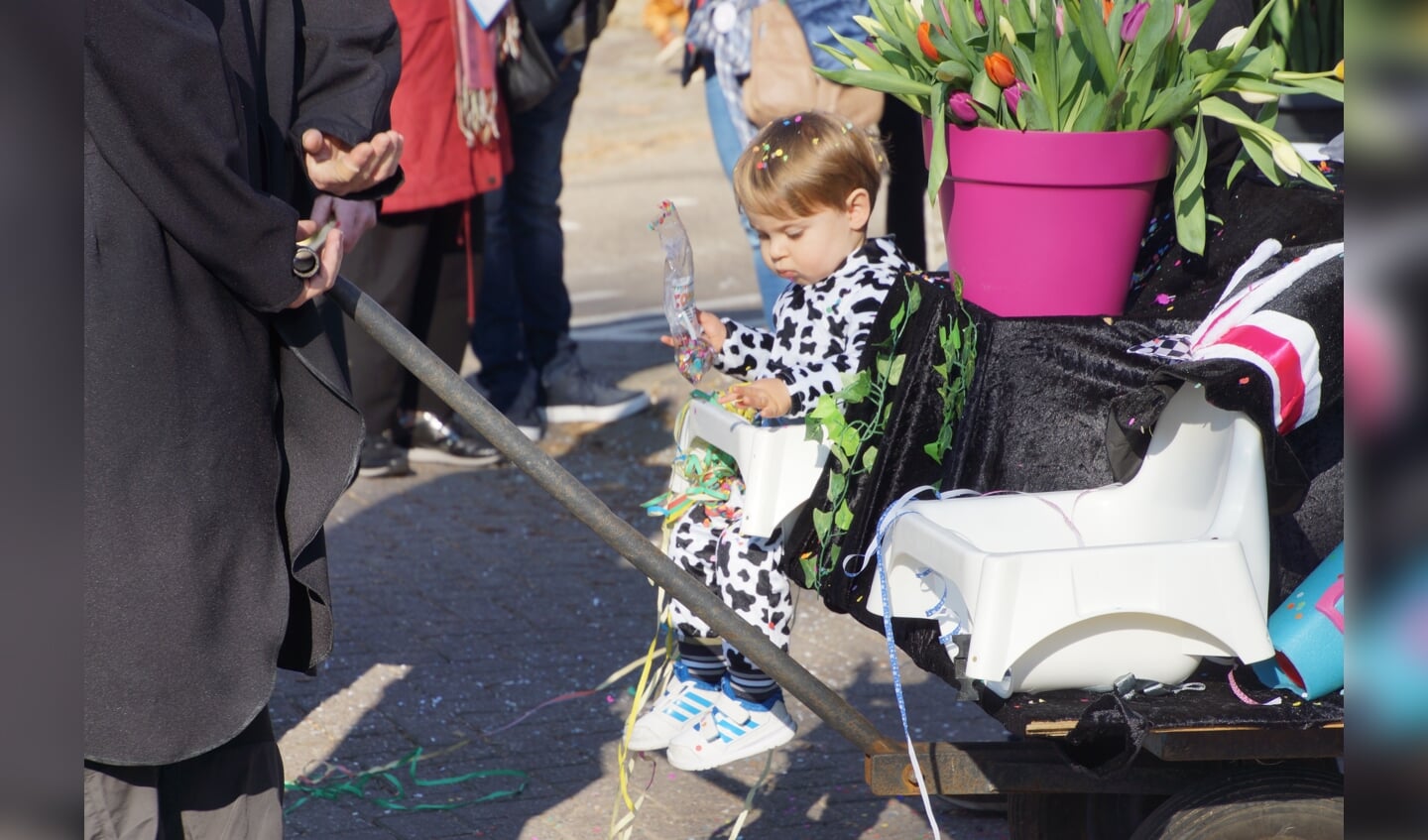 Het was alvast carnaval in Wouwse Plantage. 