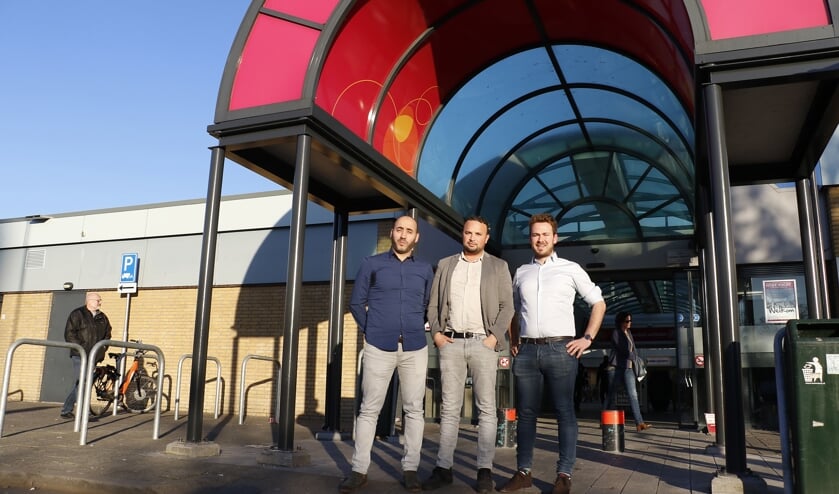 Younes Nahnahi, Faissal Boulakjar en Arjen van Drunen bedachten samen een plan voor de Hoge Vucht.
