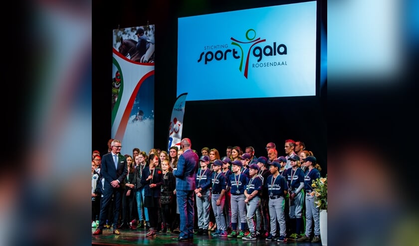 Het kampioensteam. FOTO SHV BOOSTERS