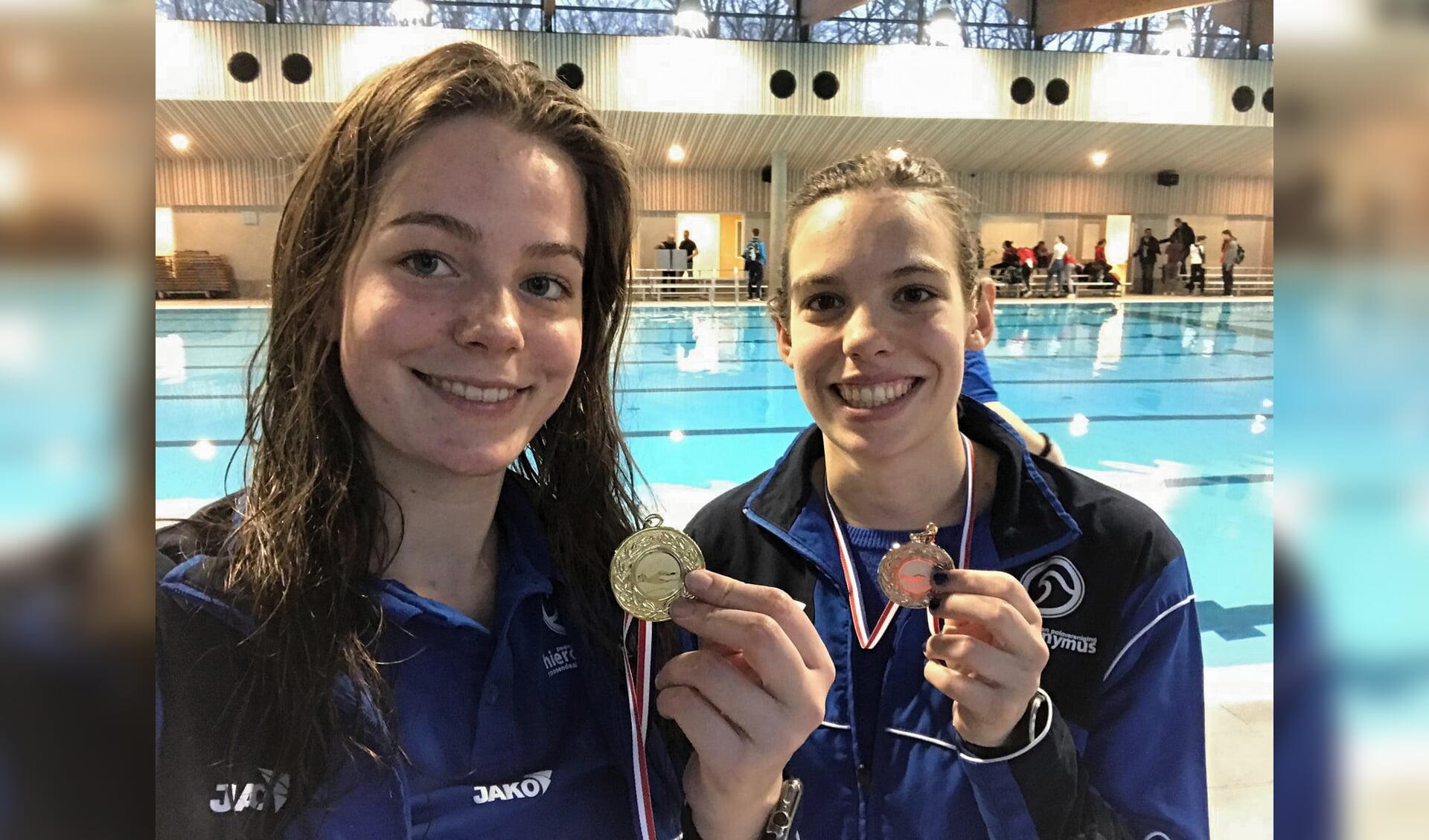 Nadja en Selene Wortel wonnen goud en zilver tijdens de finales van het junioren-jeugd-senioren-circuit.