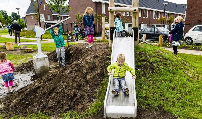 De Vlindervallei in Hoeven is een van de nieuwe natuurlijke speeltuinen. ARCHIEFFOTO