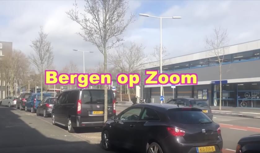 De grappenmaker kwam langs in Bergen op Zoom.   