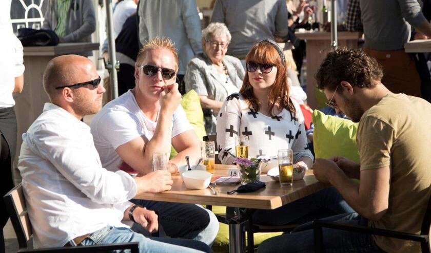 Het wordt uitstekend weer voor een terrasje tijdens de paasdagen