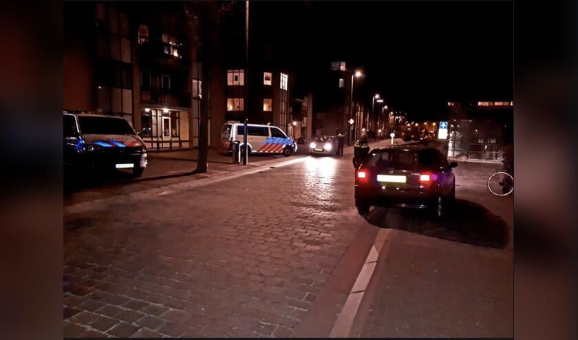 De politie hield in en rondom het centrum van Vlissingen controles.