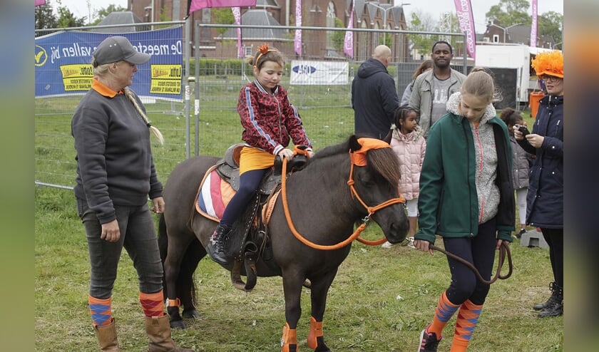 Ondanks het slechte weer waren er volop activiteiten.