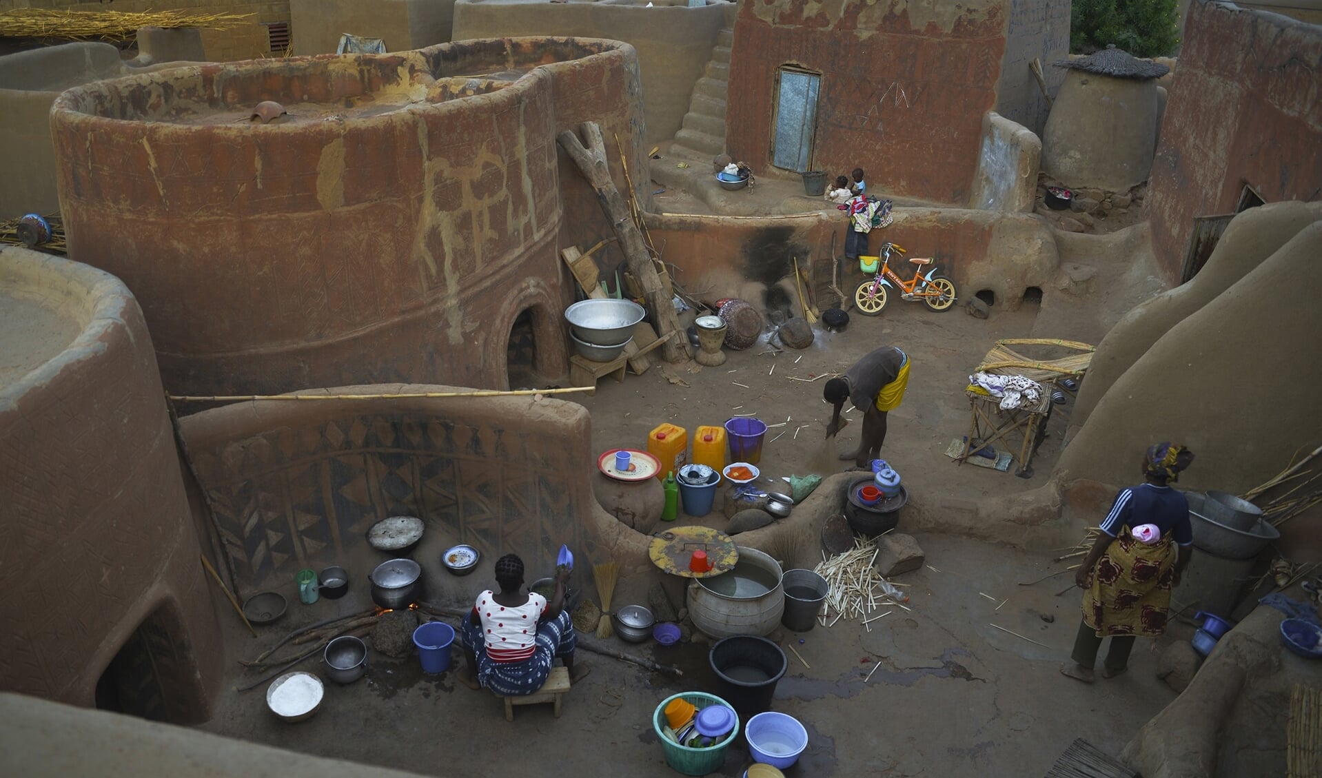 Een van de beelden die Ben Seelt maakte in Burkina Faso. FOTO BEN SEELT 