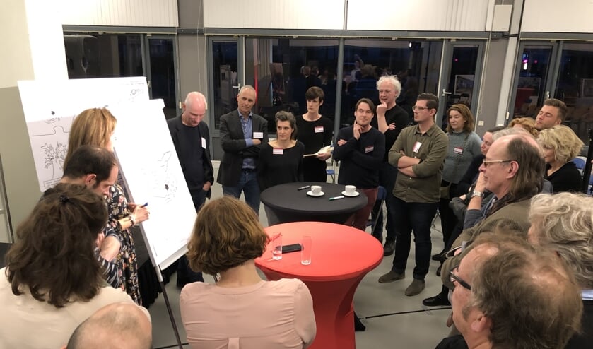 Sessie over de nieuwe cultuurvisie die per 2020 moet ingaan.