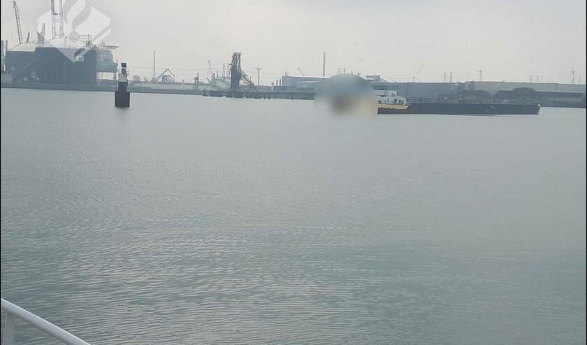 De tanker werd op de Sloehaven stilgelegd.