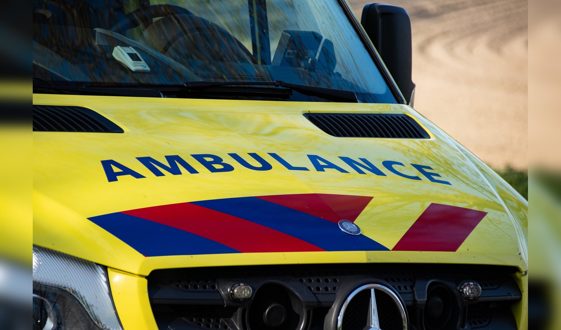 Een ambulance kwam met spoed ter plaatse