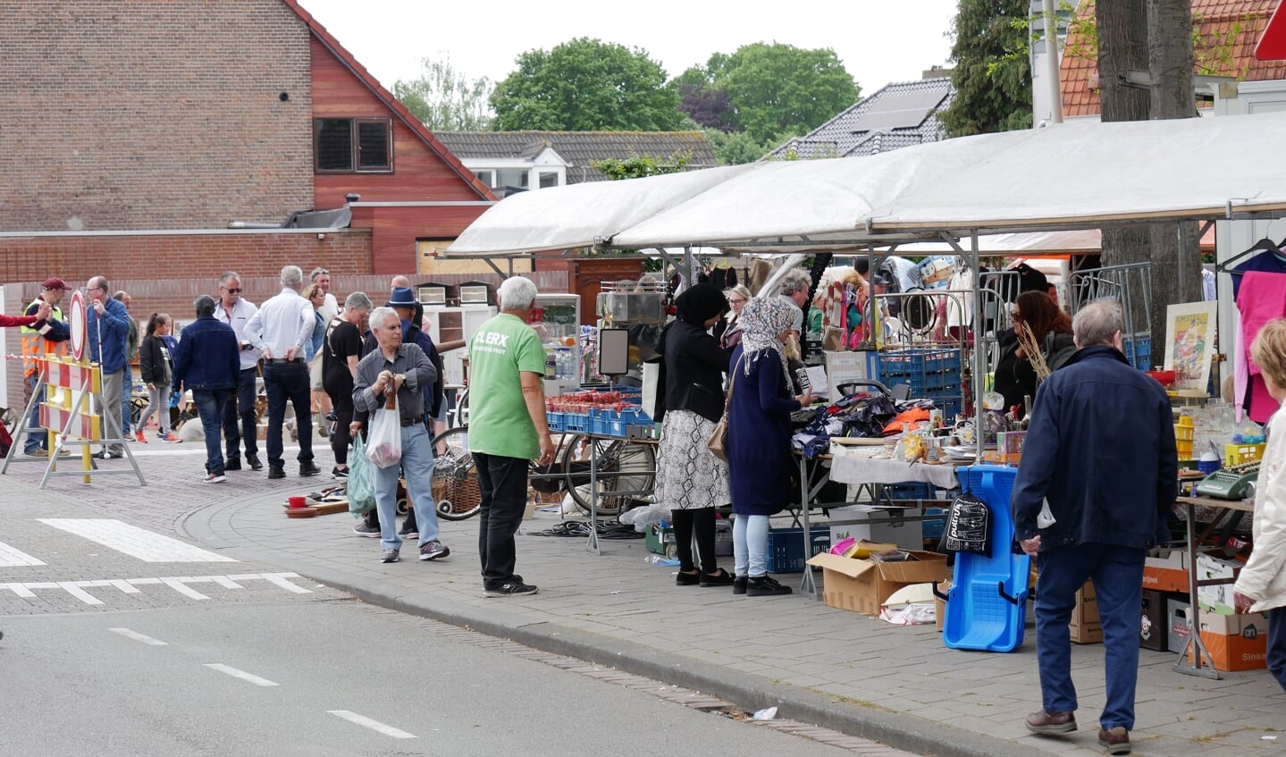 Het was weer een gezellige editie van de Vrijmarkt in Princenhage. 