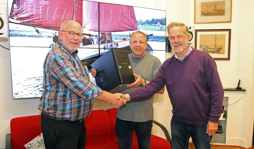 Rinus van Stee, Jaap van Stee en Leo Pekaar (vlnr).