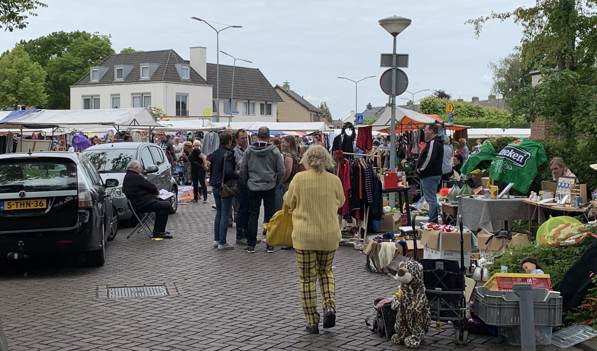 Het was weer een gezellige editie van de Vrijmarkt in Princenhage. 