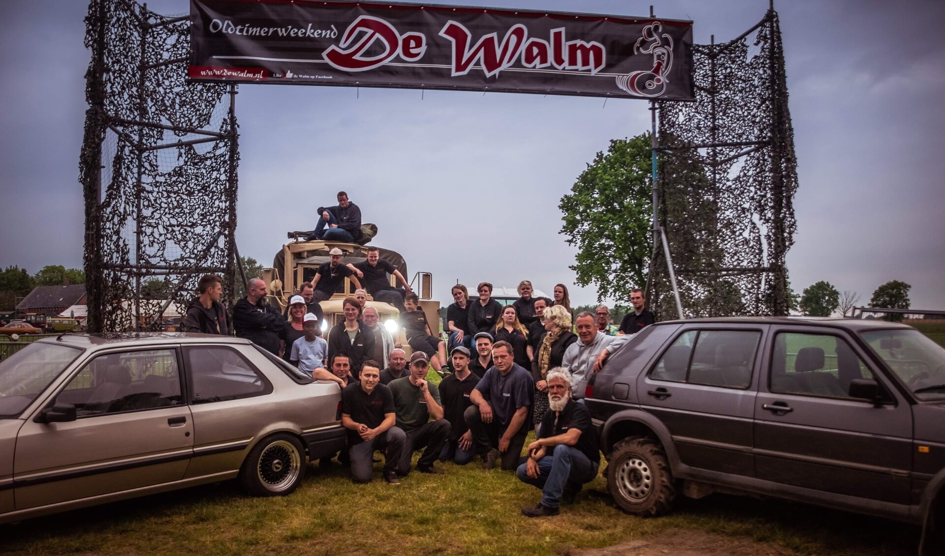 De vrijwilligers van De Walm vormen één grote vriendengroep. FOTO DE WALM  