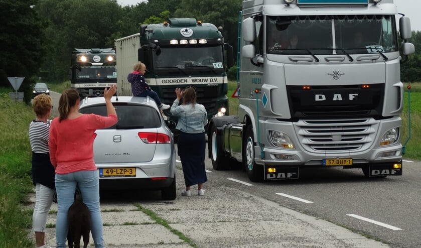 De Truckersrit kan altijd op veel animo rekenen FOTO JOSIEN MATHLENER