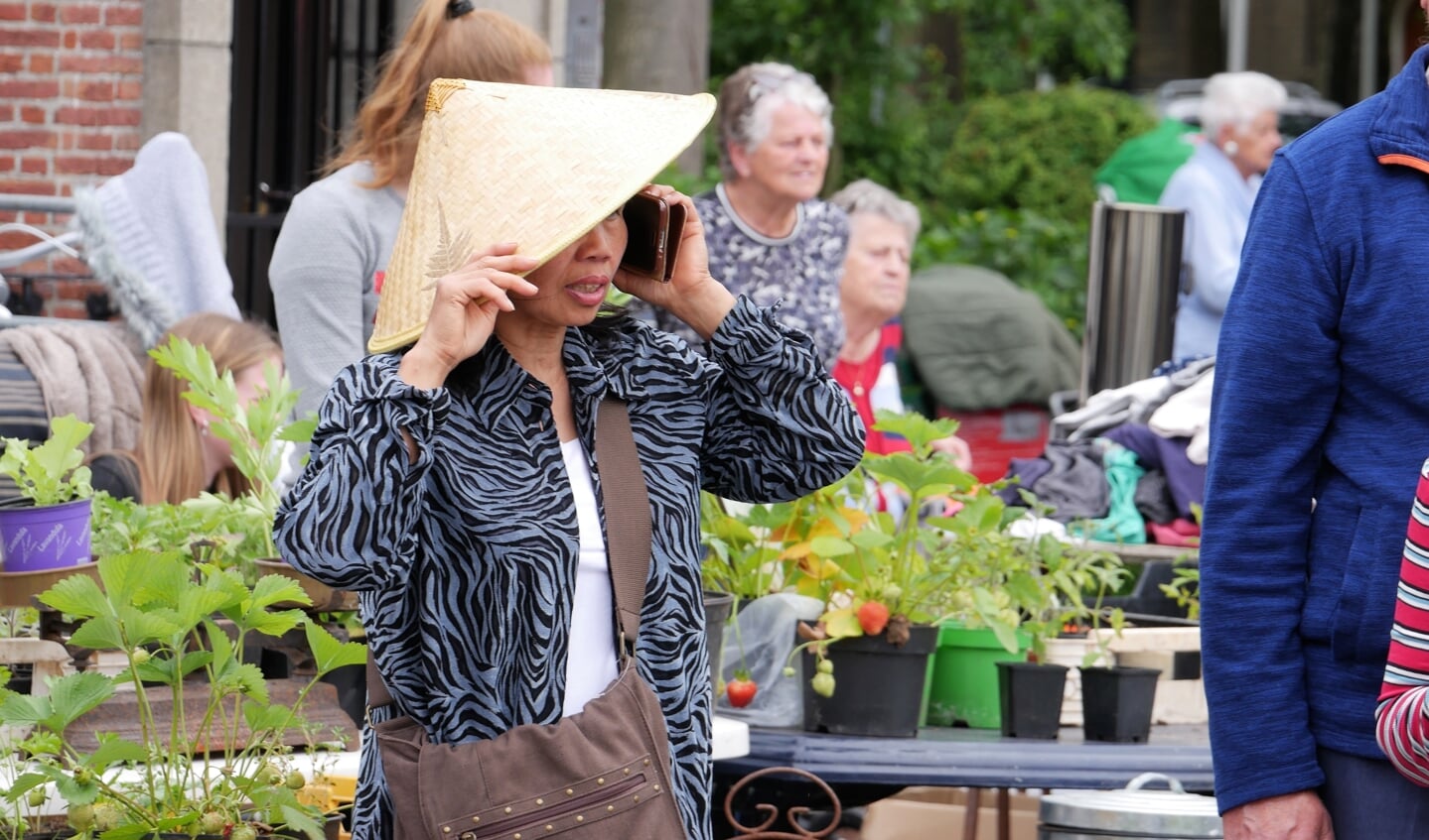 Het was weer een gezellige editie van de Vrijmarkt in Princenhage. 