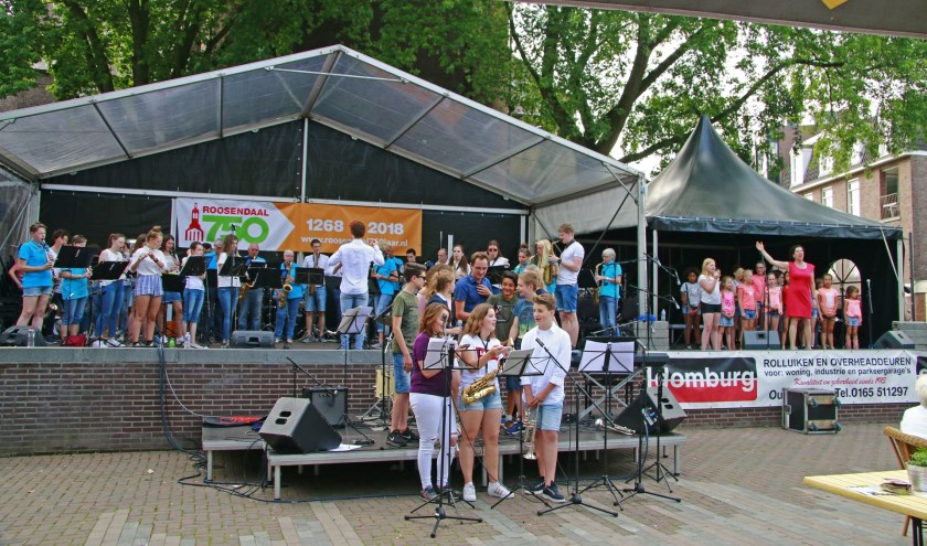 Leerlingen Muziek Dag 2018.