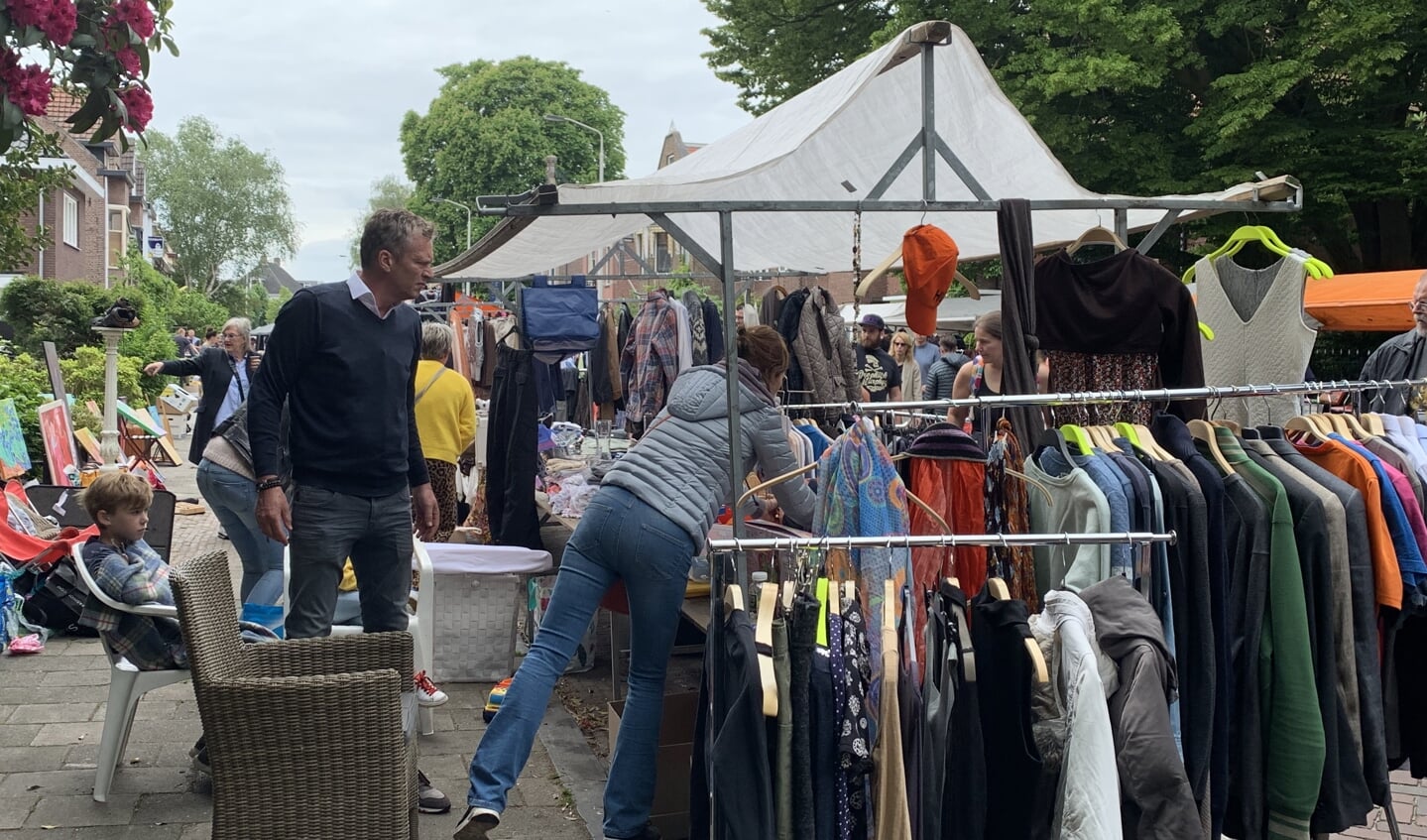 Het was weer een gezellige editie van de Vrijmarkt in Princenhage. 