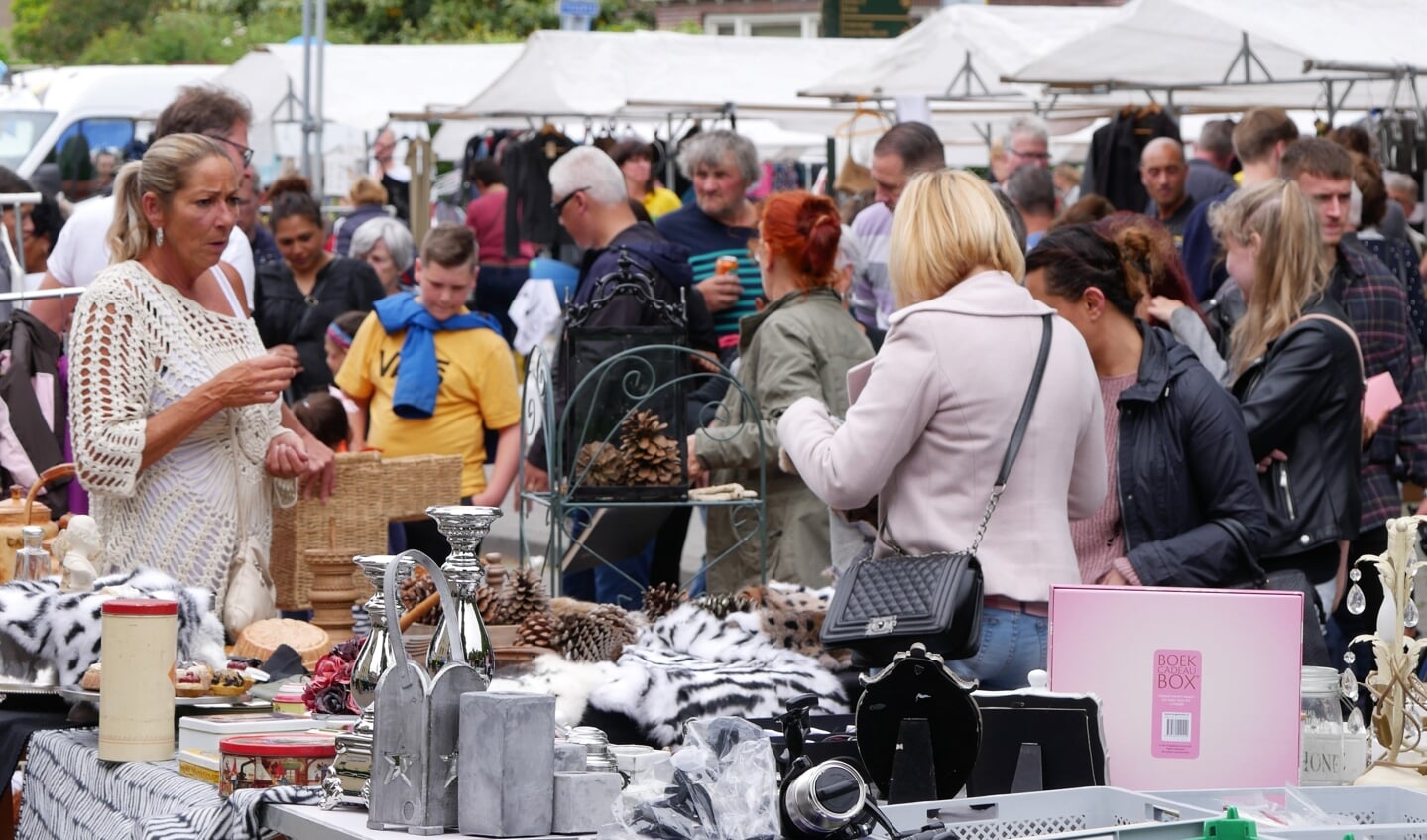 Het was weer een gezellige editie van de Vrijmarkt in Princenhage. 