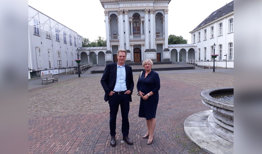 Ben Brans en Simone Dirven zijn betrokken bij de organisatie van de Aloysiusdag.