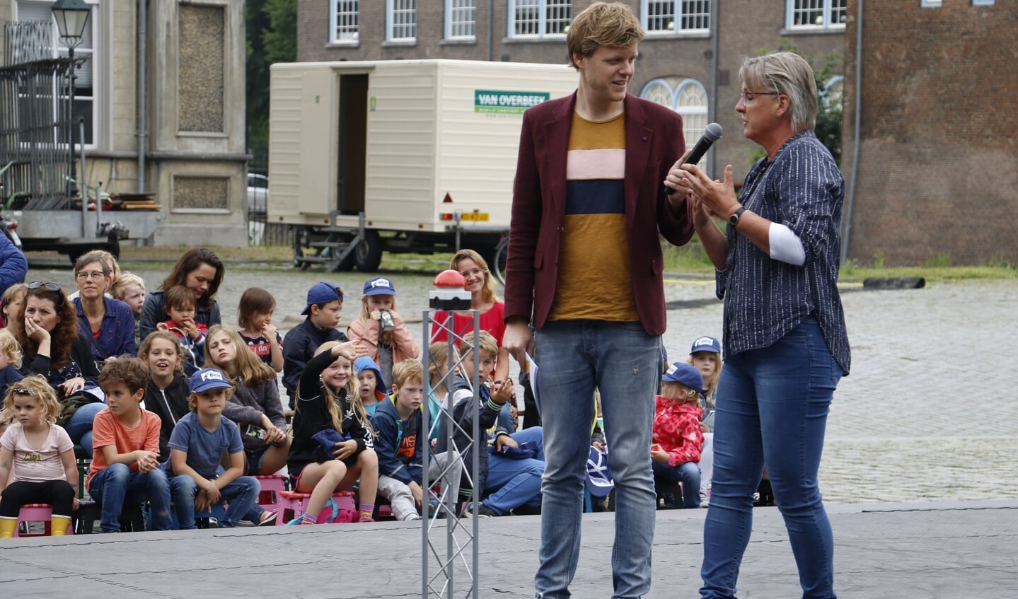 Opening van het Brabants Internationaal Kinderfestival op woensdag 5 juni 2019. Lex Uiting en Marianne de Bie.