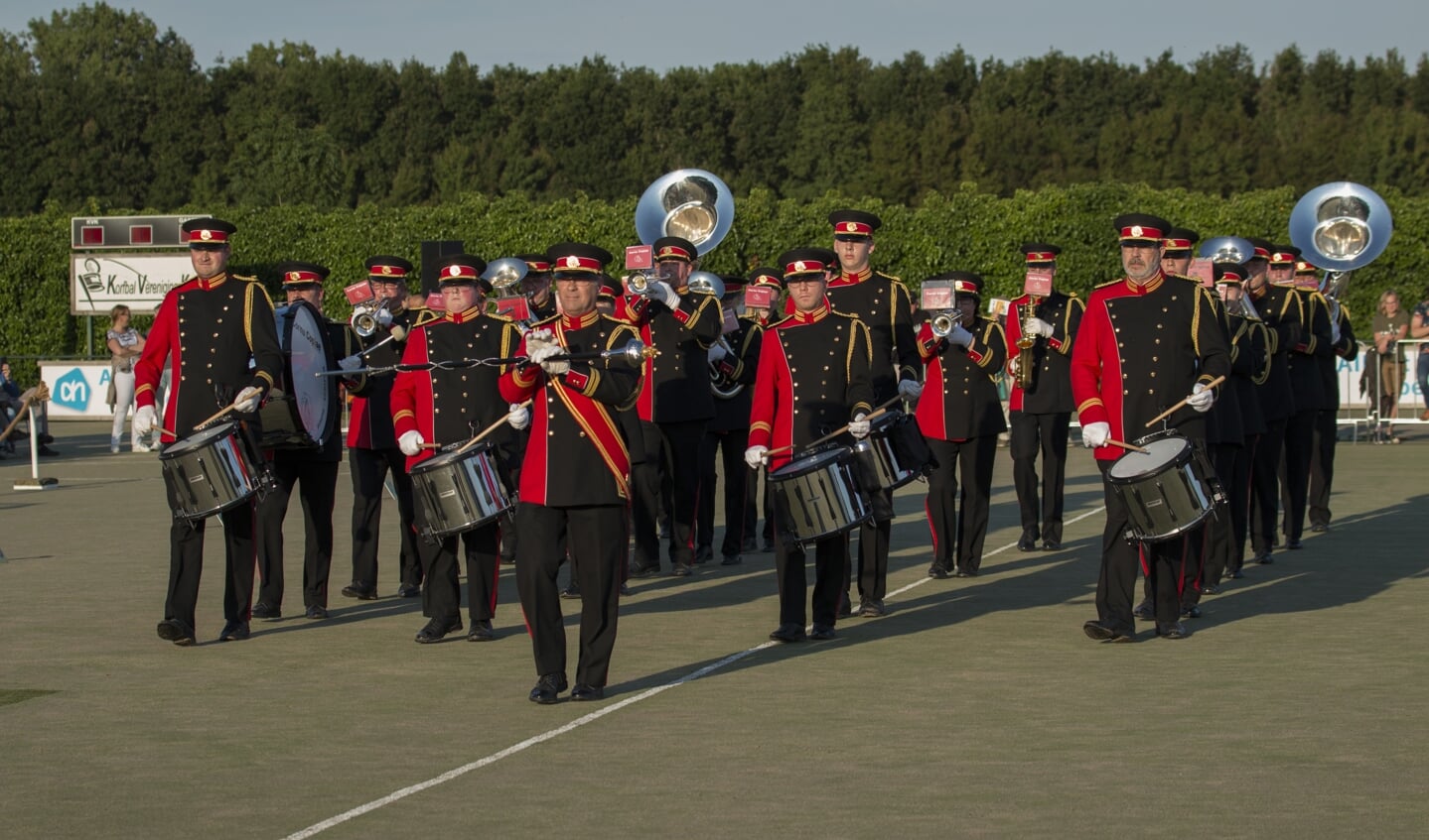 Show- and Marchingband Cornu Copiae uit Waalwijk.