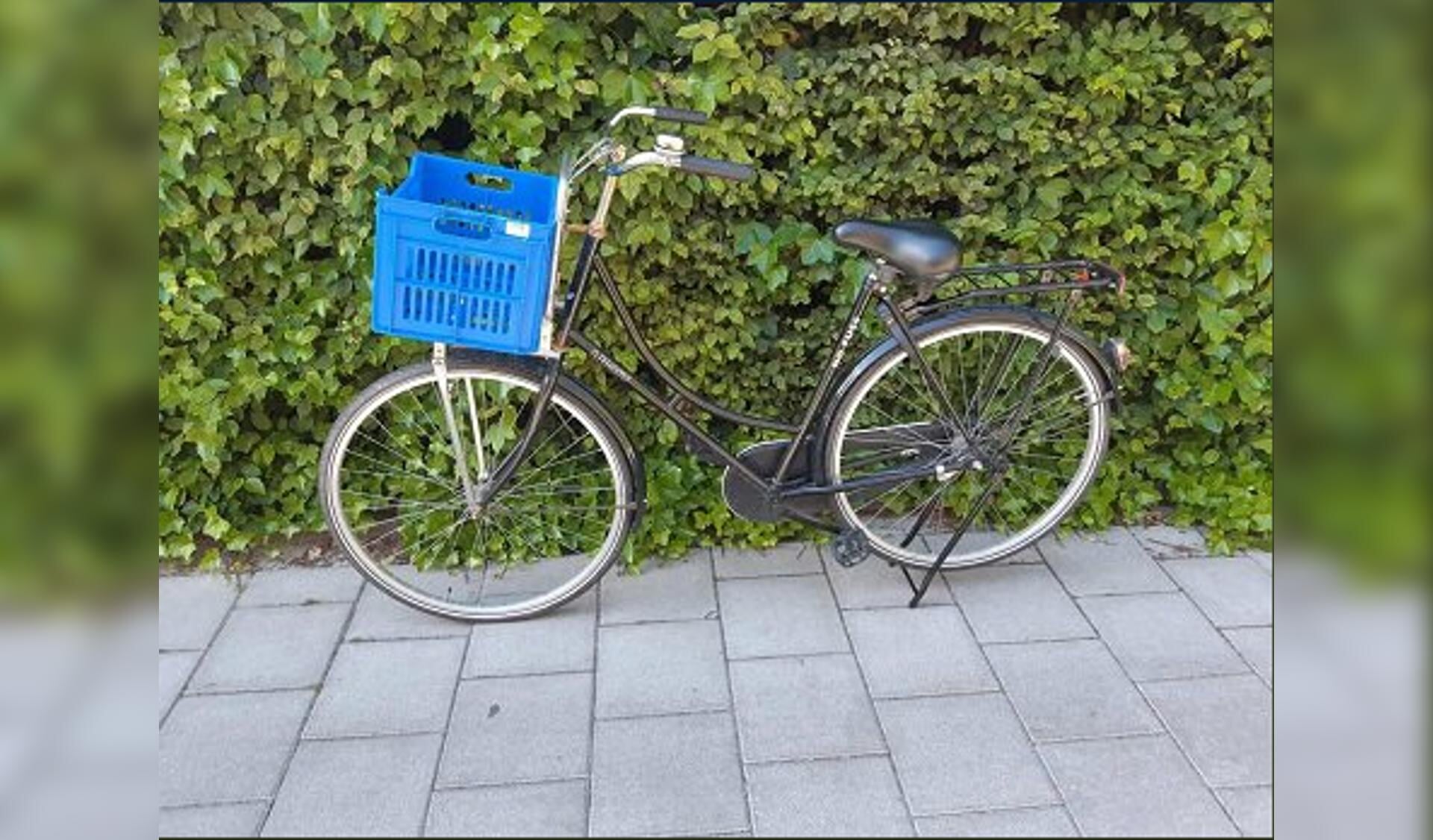 Een van de gestolen fietsen. 