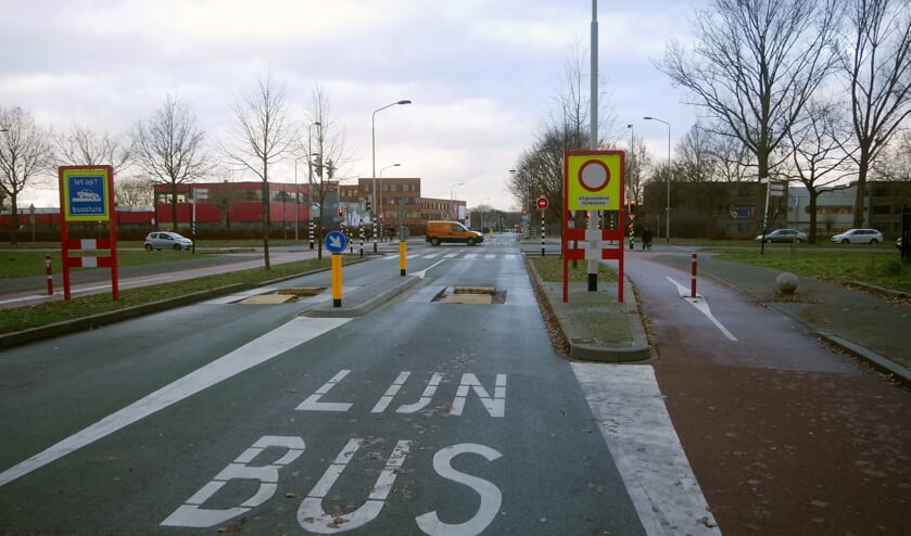 De noordelijke rondweg, kruising Edisonstraat - Biesdonkweg.