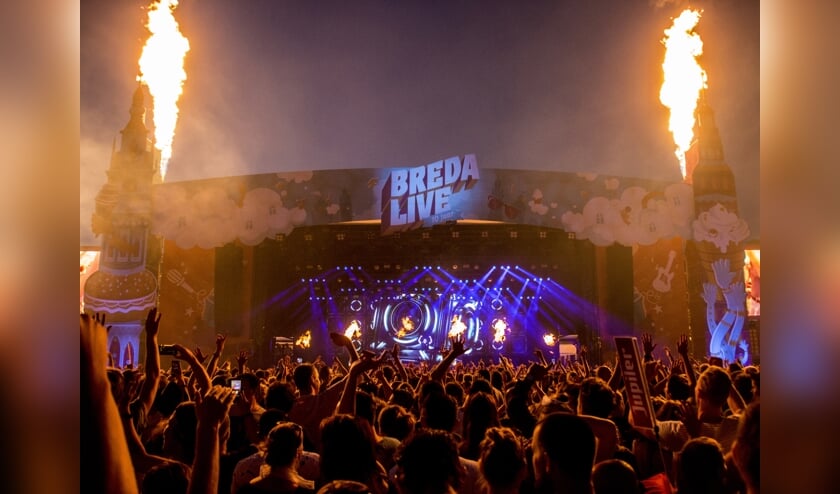 Hardwell tijdens Breda Live 2018.