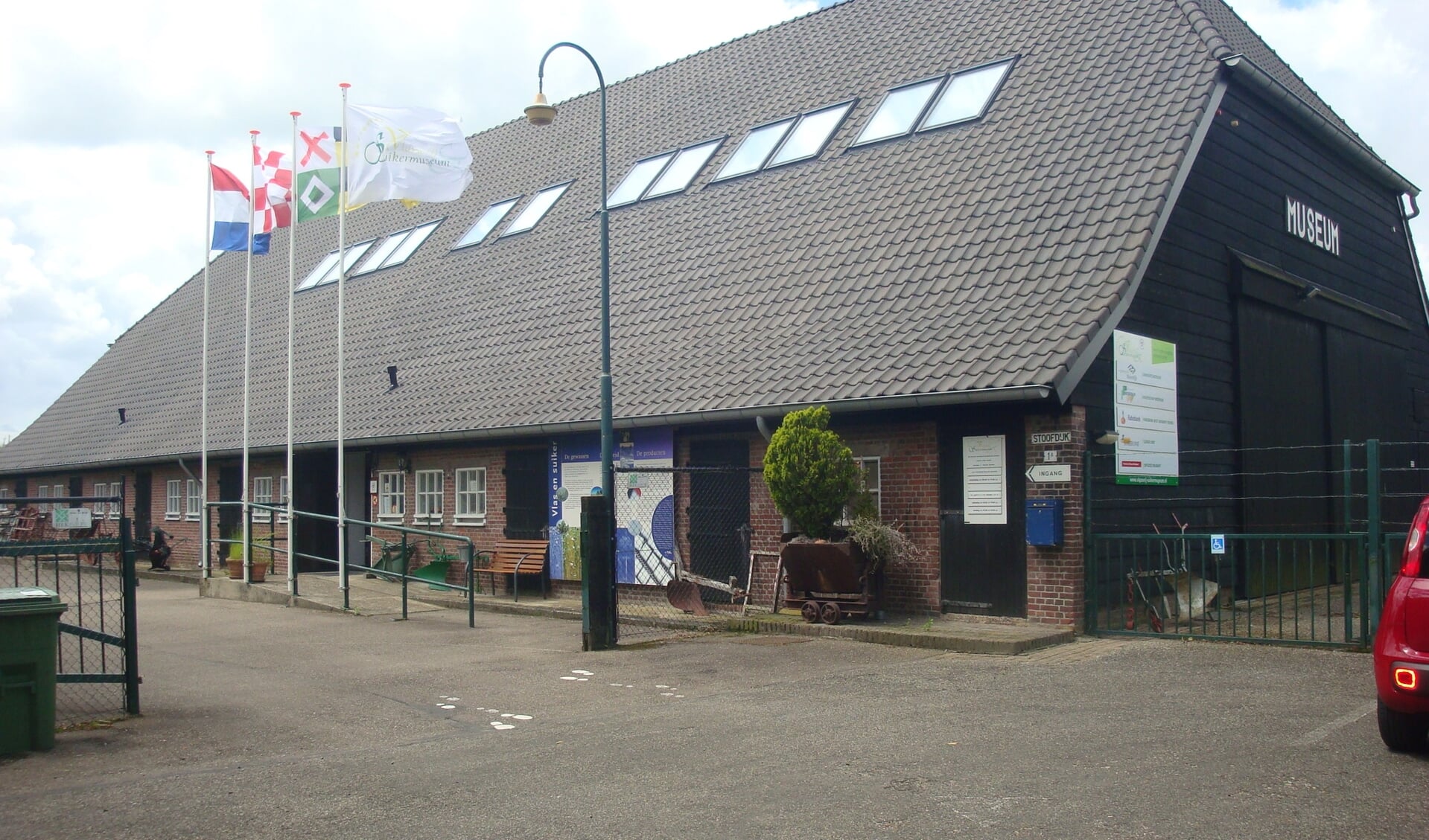 Het Vlasserij-Suikermuseum in Klundert. 
