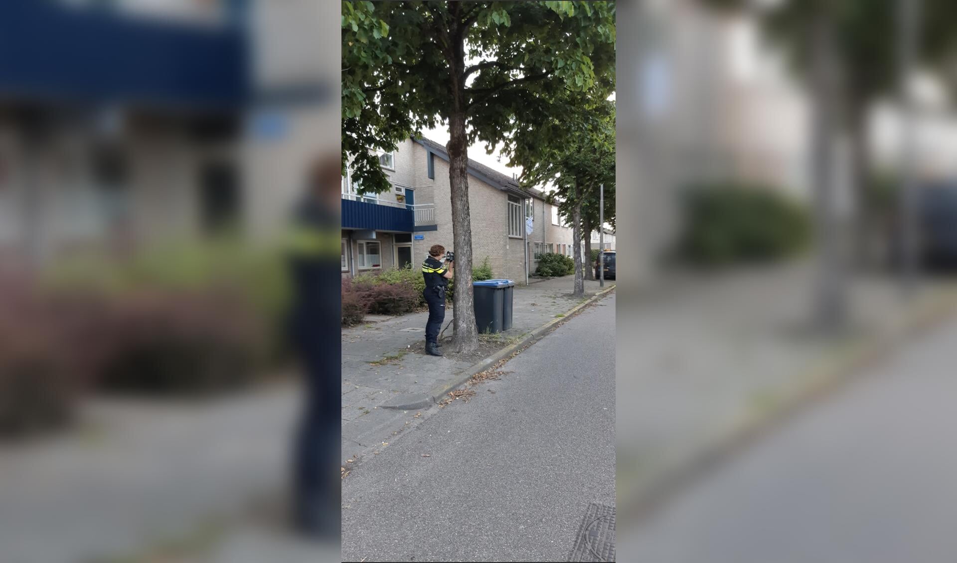 De politie controleerde op twee plekken op snelheid. 