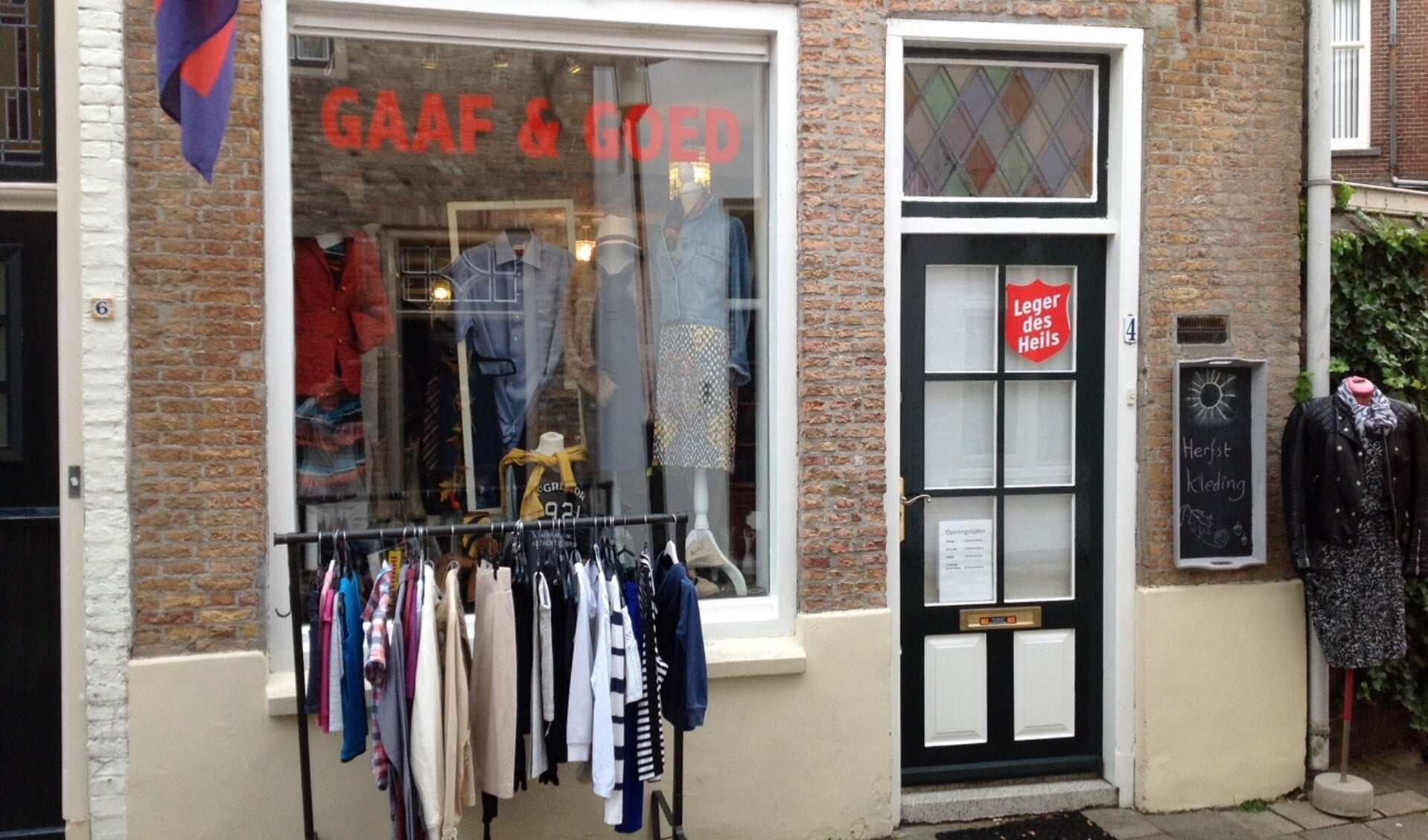 Tweedekans-kledingwinkel Gaaf & Goed. FOTO B. V.D. SANDE