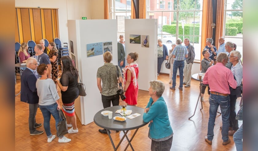 Zaterdag was de opening van de tentoonstelling. FOTO IMAN FASE