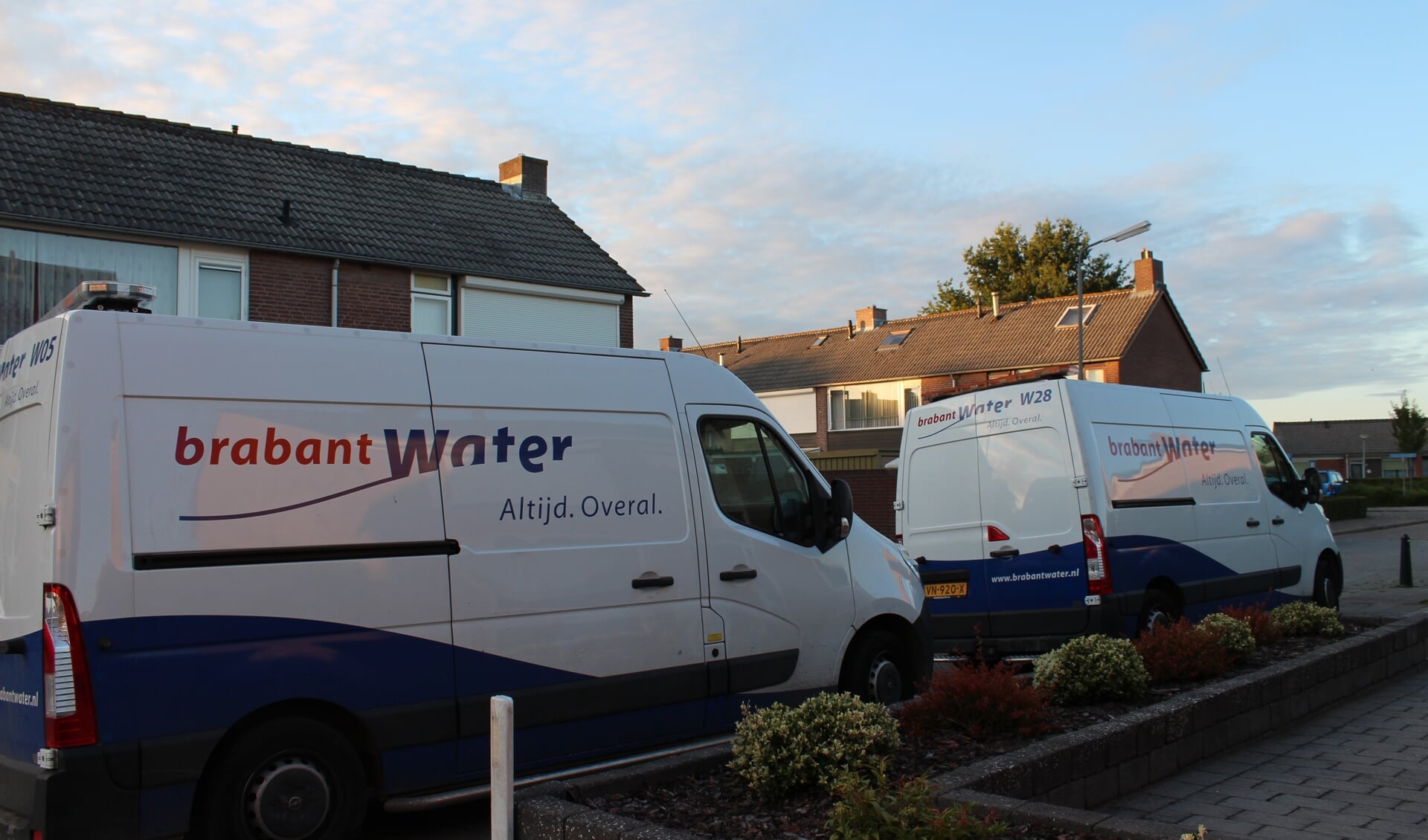 De geklapte hoofdkraan in een leegstaande woning was de boosdoener.