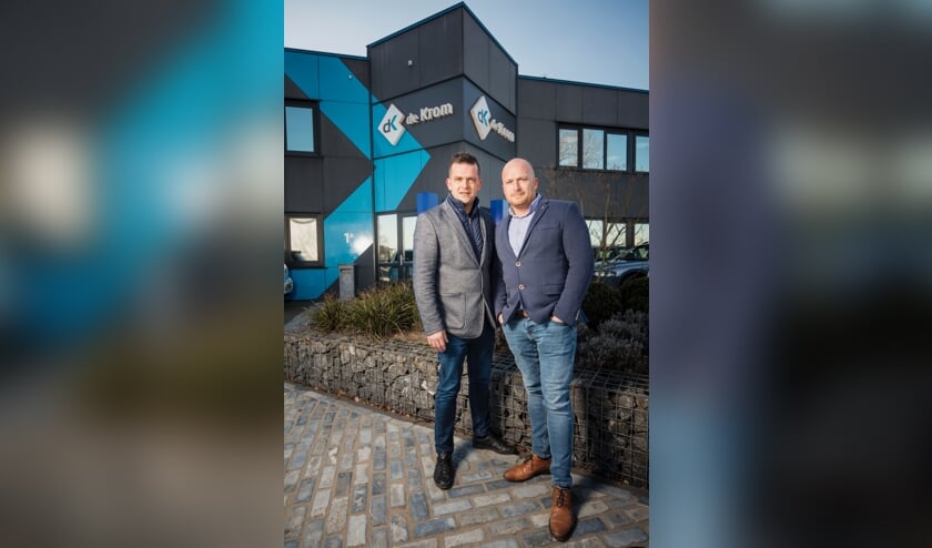 Martijn (links) en Johan de Krom.