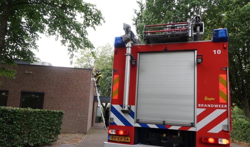 Er lijkt geen sprake van brand te zijn.