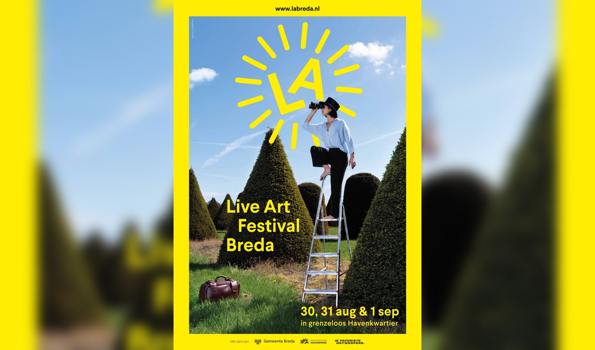 Het weekend van 30 augustus tot en met 1 september is het festival. 